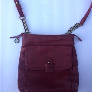 Relic red crossbody